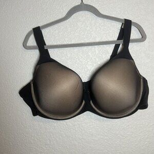 Torrid Full Coverage Lightly Lined Underwire Bra Black & Nude Size 48D